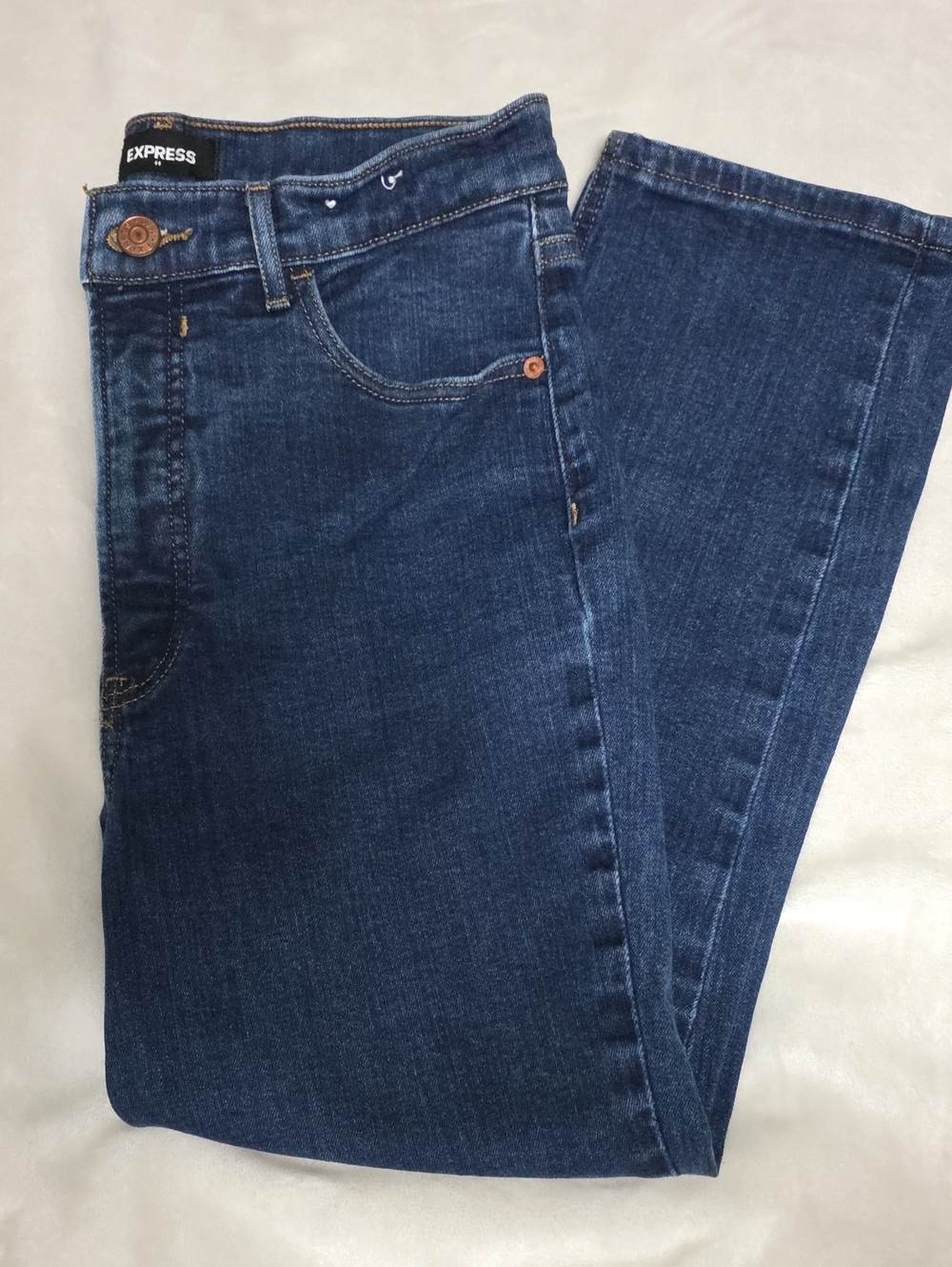 Express High Rise Mom Jeans
